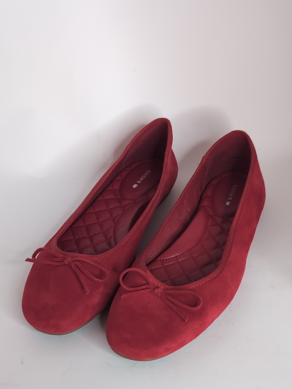Red Ballet Flats